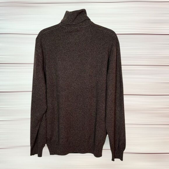 Richard Grand Cashmere Turtleneck Sweater Brown Men’s size L-XL - Picture 7 of 9